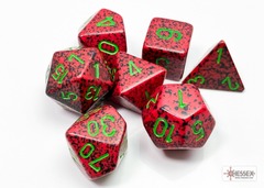 Speckled Strawberry Polyhedral 7-Dice Set - CHX25304